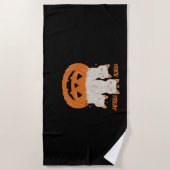Trick oder Treat Cats Klassischer T - Shirt Strandtuch (Vorderseite)