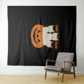Trick oder Treat Cats Klassischer T - Shirt Wandteppich (Beispiel (Horizontal))