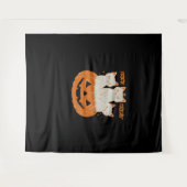 Trick oder Treat Cats Klassischer T - Shirt Wandteppich (Vorderseite (Horizontal))