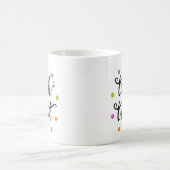 Trick oder Treat Confetti | Halloween Kaffeetasse (Mittel)