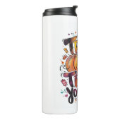 Trick oder Treat dich selbst Thermosbecher (Nach links gedreht)