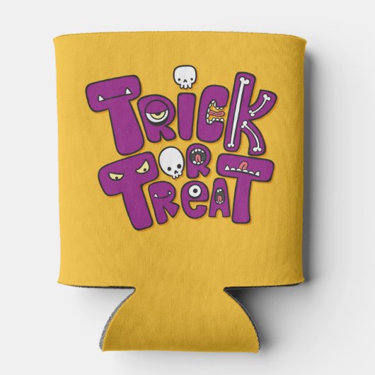 Trick oder Treat Dosenkühler (Rückseite)