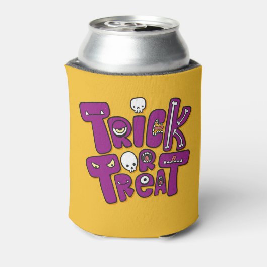 Trick oder Treat Dosenkühler (Kanne Rückseite)