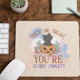Trick oder Treat Du bist Beängstigend süß Mousepad