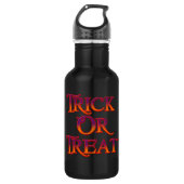 Trick oder Treat Edelstahlflasche (Vorderseite)