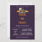 Trick oder Treat Einladung (Vorderseite)