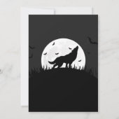 Trick oder Treat, Einladung zu Halloween (Rückseite)