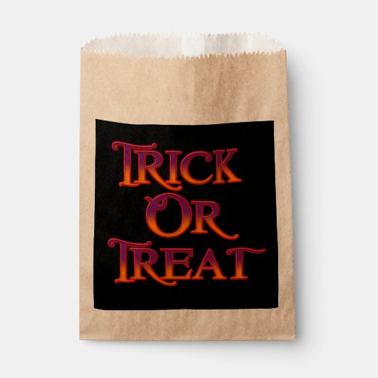 Trick oder Treat Fevor Bags Geschenktütchen (Vorderseite)