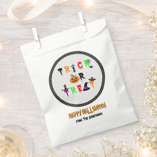 Trick oder Treat Fevor Bags Geschenktütchen (Ausgeschnitten)