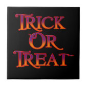 Trick oder Treat Fliese (Vorderseite)