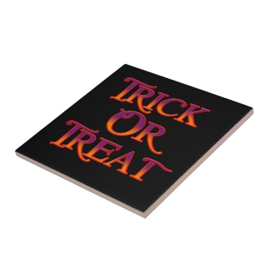 Trick oder Treat Fliese (Seite)