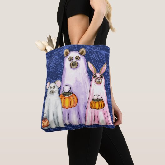 Trick oder Treat Forest Friends Ghost Trio Tasche (Von Nahem)