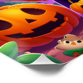 Trick oder Treat Fox Poster (Ecke)