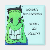 TRICK ODER TREAT, FRANKENSTEIN-Magnet Magnet (Vorne)
