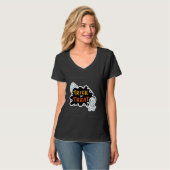 Trick oder Treat Fun T-Shirt (Vorderseite Vollansicht)