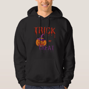 Trick oder Treat Funny Halloween Pumpkin Hoodie
