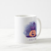Trick oder Treat Funny Halloween Tasse (VorderseiteRechts)