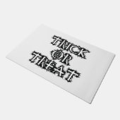 Trick oder Treat Fußmatte (Schrägansicht)