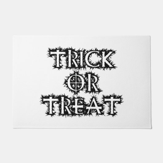 Trick oder Treat Fußmatte (Vorderseite)
