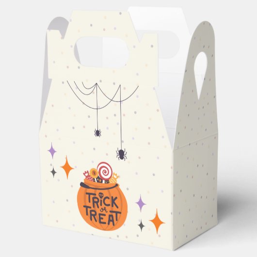 Trick oder Treat Geschenkschachtel (Geöffnet)
