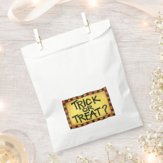 Trick oder Treat Geschenktütchen (Ausgeschnitten)