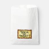 Trick oder Treat Geschenktütchen (Vorderseite)