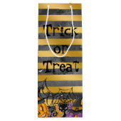 Trick oder Treat Geschenktüte Für Weinflaschen (Rückseite)