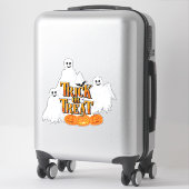Trick oder Treat Ghost Aufkleber (Koffer)