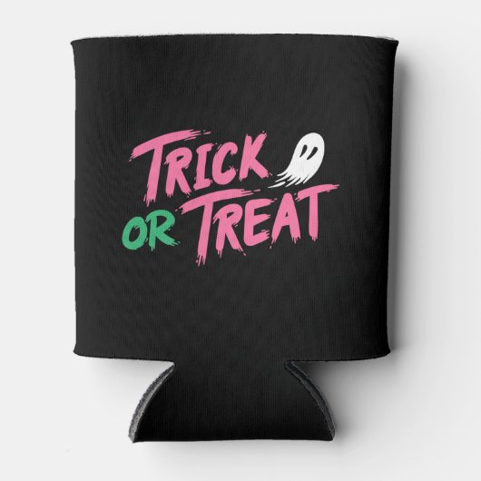 Trick oder Treat Ghost Can Cooler Dosenkühler (Vorderseite)