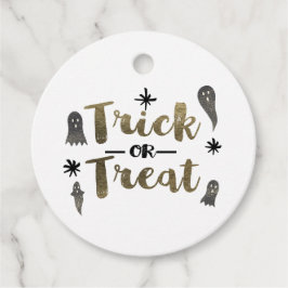 Trick oder Treat Ghost Chic Halloween-Party Bevorz Geschenkanhänger
