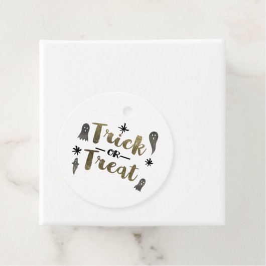 Trick oder Treat Ghost Chic Halloween-Party Bevorz Geschenkanhänger (Beispiel)