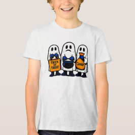 Trick oder Treat Ghost Squad Tri-Blend Shirt