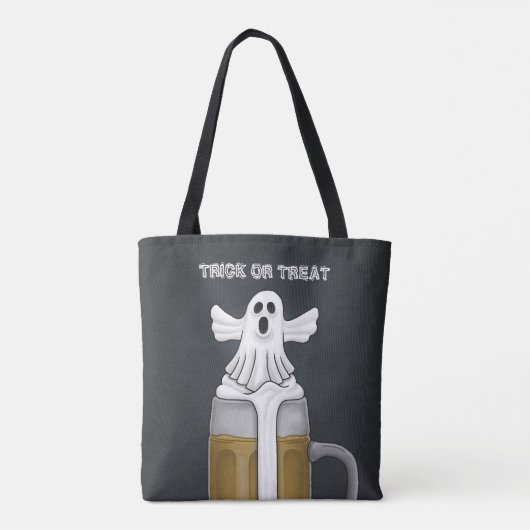 Trick oder Treat Ghost Tasche (Rückseite)