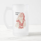 Trick oder Treat Girl Mattglas Bierglas (Links)