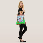 Trick oder Treat Girls Prinzessin Halloween Candy Tasche (Am Model)