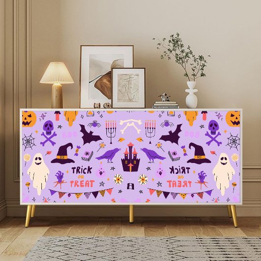 Trick oder Treat Gothic Decoupage Seidenpapier