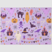Trick oder Treat Gothic Decoupage Seidenpapier (Vorderseite)