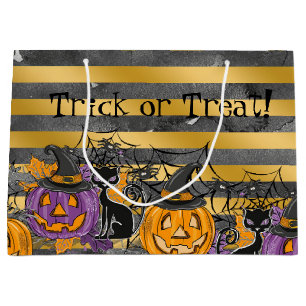 Trick oder Treat Große Geschenktüte