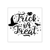 Trick oder Treat Gummistempel (Prägung)