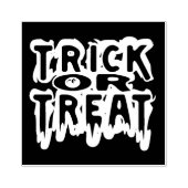 Trick oder Treat Gummistempel (Prägung)