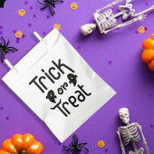 Trick oder Treat Halloween Black Ghosts Geschenktütchen