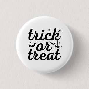 Trick oder Treat Halloween Button