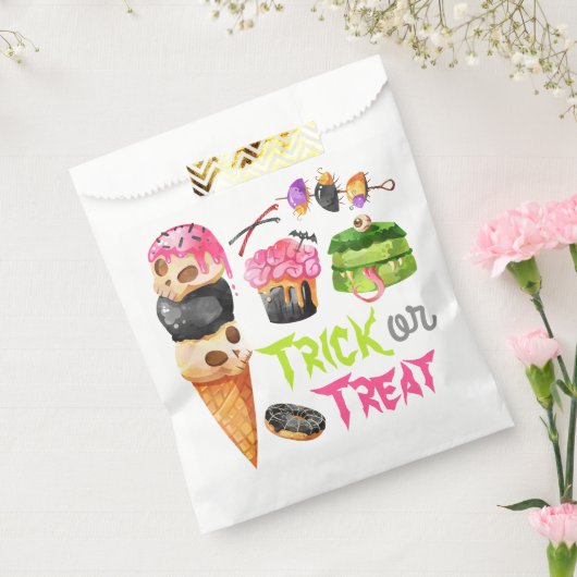 Trick oder Treat Halloween Candy Favor Bag Geschenktütchen (Versiegelt)