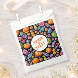 Trick oder Treat | Halloween Candy Favor Bags Geschenktütchen