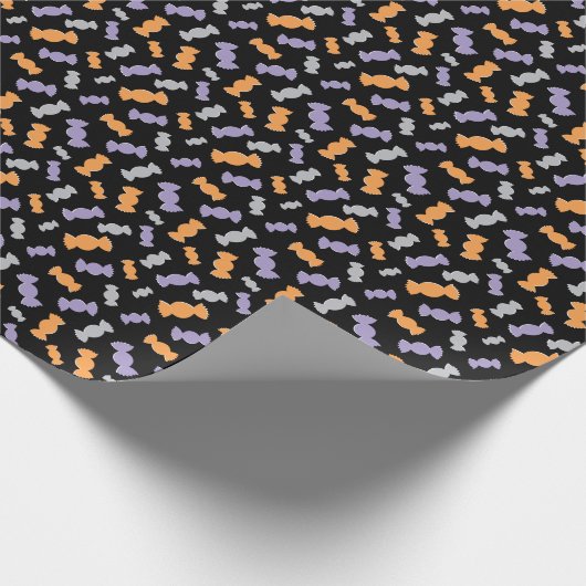 Trick oder Treat Halloween Candy Geschenkpapier (Ecke)
