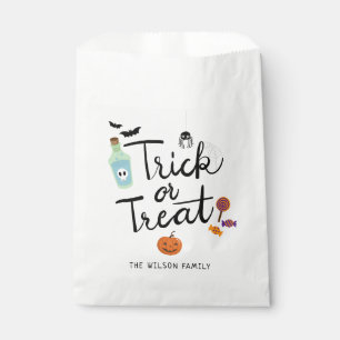 Trick oder Treat Halloween Candy Geschenktütchen