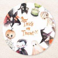 Trick oder Treat Halloween Costume Party Geburtsta