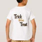 Trick oder Treat Halloween Design - Spooky & Fun G T-Shirt (Rückseite)