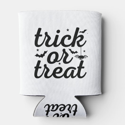 Trick oder Treat Halloween Dosenkühler (Rückseite)