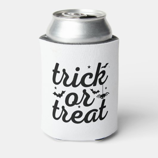 Trick oder Treat Halloween Dosenkühler (Kanne Rückseite)